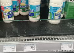 Цены на продукты питания в Париже, Цены на молоко